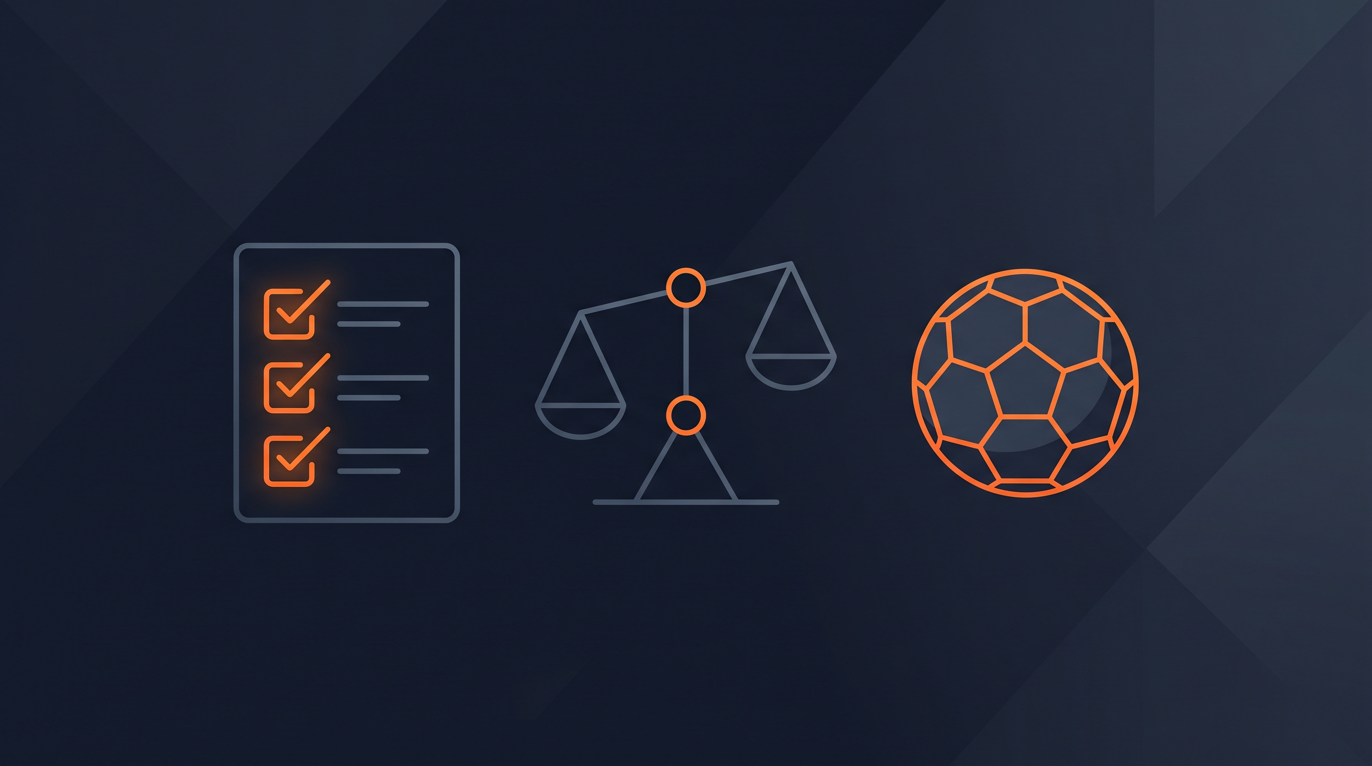 Illustration of a checklist for evaluating football data API providers